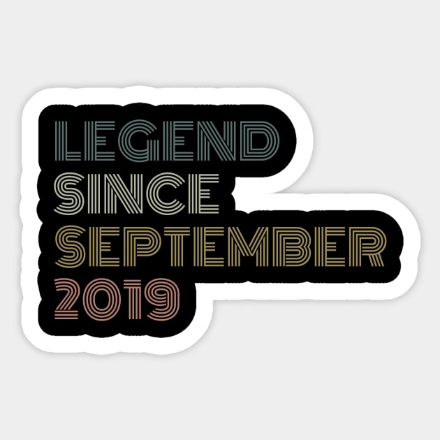 Legend Since September 2019 Sticker by HandrisKarwa